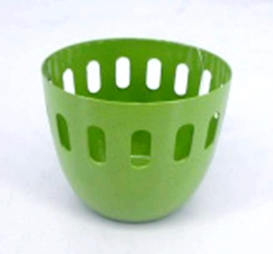 Bougie votive de finition enduite d'émail vert brillant de haute qualité pour l'article décoratif de dessus de table d'hôtel et de restaurants à la maison - Product Image 6
