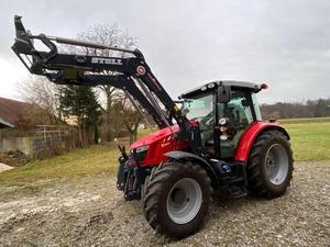 Tractor Agrícola Usado Muy Limpio y Económico con Cargador Frontal 4x4, Máquina Agrícola para Trabajo de Campo - Product Image 4