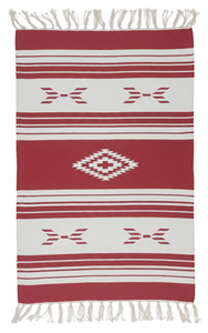 Alfombra Rectangular de Felpa de Algodón Tejida de Lujo con Diseño Floral Lavable a Máquina para Uso en el Hogar, Campamentos y Viajes - Product Image 4