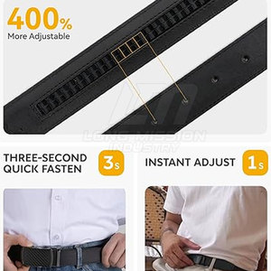 Ceinture en cuir véritable faite à la main, nouveau style, cuir de vachette pleine fleur, ceinture de taille, fabrication directe d'usine - Product Image 4