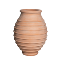 Pot de fleur en ciment fini terre cuite argile peinture planteur pot décoration de jardin pas cher prix fabrication au Vietnam