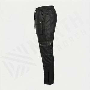 Pantalones Cargo Resistentes para Hombre, Cómodos y Elegantes, con Múltiples Bolsillos, para Uso en Exteriores y Casual, Senderismo, Trekking, Algodón Grueso - Product Image 3