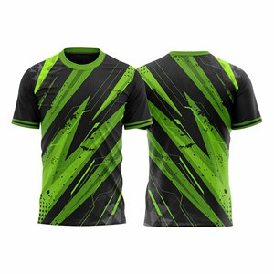 Camiseta Deportiva de Fútbol con Tela Anti-Sudor |   Impresión de Logotipos Personalizados |   Tela con Control de Humedad - Product Image 3