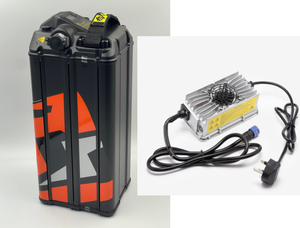 Vélo électrique authentique Light Bee X 2024, batterie au lithium 40Ah 60V, garantie de 3 ans, connectivité USB, son portable - Product Image 3