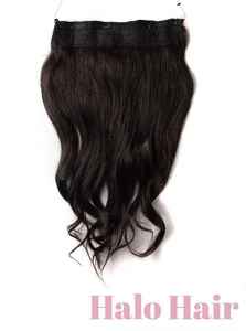 Extensions de cheveux naturels Remy vierges bruts sans couture, couleur naturelle, en vrac, provenant de temples indiens, originales du fabricant - Product Image 3