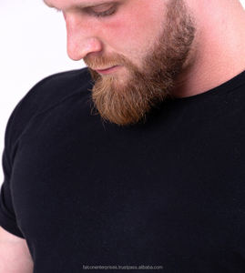 T-shirt pour hommes Fitness musculation entraînement hauts noirs vêtements gymnases coton T-shirt hommes course Sport T-shirt maigre T-shirt - Product Image 6