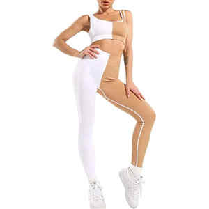 Mallas de Yoga con cintura elástica, pantalones de entrenamiento transpirables para mujer, mallas de gimnasio a prueba de sentadillas de cintura alta sin costuras, ropa deportiva elástica - Product Image 4