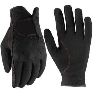 Golfeur gaucher de qualité supérieure Gants de golf personnalisés pour hommes et femmes Gant de golf en cuir Cabretta d'Indonésie blanc doux et polychrome - Product Image 2