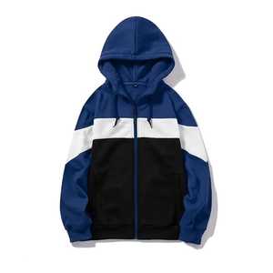 Custom Fleece Screen Print Logo Full Zip up Jogging Sweatpants and <b>Hoodie</b> Set running Tracksuits for Men - Product Image 5
