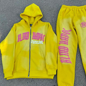 เสื้อฮู้ดผ้าคอตตอนสำหรับผู้ชายเสื้อ100% พิมพ์ลายพัฟวินเทจผ้านุ่มใส่สบายออกแบบได้ตามที่ต้องการ - Product Image 3