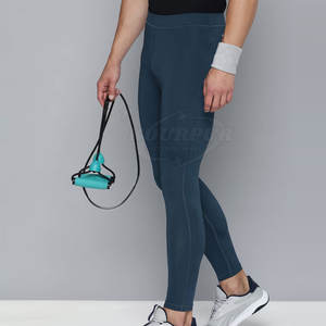 Top Sale <b>Men's</b> Tight <b>Gym</b> Sport Fit <b>Leggings</b> Custom Logo Adult Size Running <b>Leggings</b> - Product Image 2