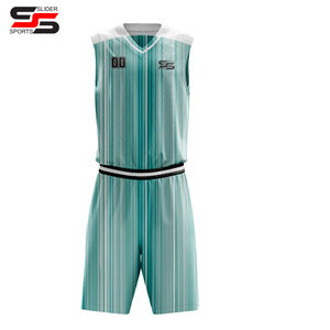 Conjunto de Uniforme de Baloncesto Reversible Personalizado de Alta Calidad, de Secado Rápido, Transpirable, con Estampado Digital, para Hombre y Jóvenes - Product Image 5