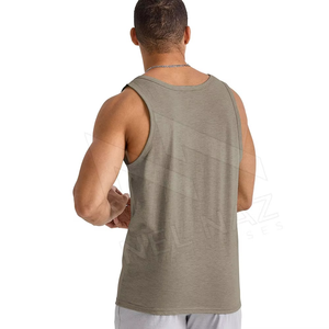 Débardeur de musculation pour hommes au prix de gros Style unique Vêtements de fitness surdimensionnés Gilet de gymnastique pour hommes à vendre - Product Image 3