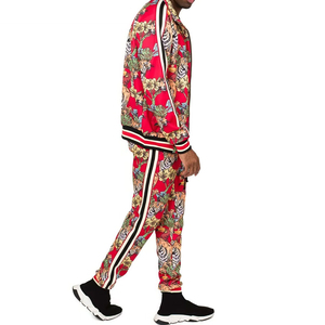 Ensemble de vêtements de sport à manches longues respirants personnalisés pour hommes, survêtements de jogging imprimés pour l'entraînement en plein air et en hiver, à prix de gros - Product Image 6