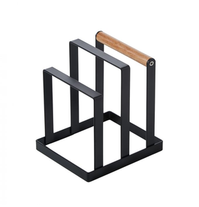 Support et support de planche à découper en métal Support de rangement sur table en métal Artisanat indien et emballage fait à la main au meilleur prix - Product Image 1