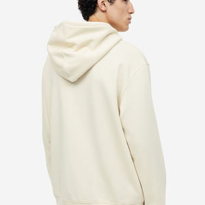 Usine en gros pull de haute qualité personnalisé 80% coton élégant sweat à capuche pour hommes pas cher bas prix - Product Image 3