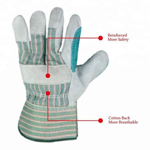 Guantes de trabajo de alta visibilidad hechos de nailon duradero y guantes de trabajo de alta visibilidad de Palma de espuma diseñados para guantes de trabajo de máxima alta visibilidad - Product Image 3