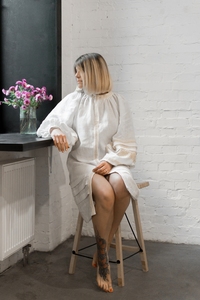 Hermosa India Boho Estilo Mexicano Mini Vestidos Midi Estampado de Flores Tamaños 6XL Género Libre Natural al por mayor para Ocasiones de Playa - Product Image 4