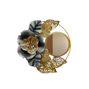 Espejo de pared moderno para decoración del hogar con marco de metal colgante para boda sala de estar dormitorio decoración arte de pared a precio mayorista - Product Image 2