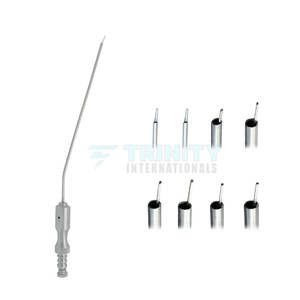 ท่อดูดสแตนเลสคุณภาพสูง ท่อดูดแบบใช้ซ้ำได้ เครื่องมือผ่าตัดหู คอ จมูก ราคาขายส่ง - Product Image 5