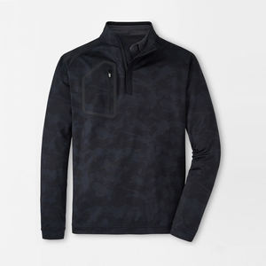 High Quality Casual Hoodies Custom Logo <b>Men</b> Fleece <b>Sweatshirt</b> Quarter 14 <b>Half</b> <b>Zip</b> up High Neck Golf Pullover Hoodies - Product Image 1