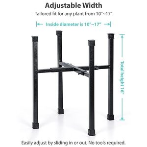 Elevate Your Greener Stylish Planter <b>Holders</b> and Stands Stand the Beauty of Planter <b>Holders</b> and Stands - Product Image 4