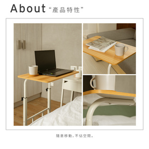 พื้นที่ทำงานที่จัดเก็บในบ้านทำจากไม้โต๊ะแล็ปท็อปแบบพกพาที่เรียบง่ายเรียบง่ายสไตล์การออกแบบที่ทันสมัยวัสดุโลหะสไตล์ eBay - Product Image 3