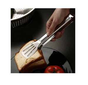 Pinzas de cocina de acero inoxidable con mango, pieza de diseño de pinzas para servir pan y producto artesanal y de venta natural - Product Image 4