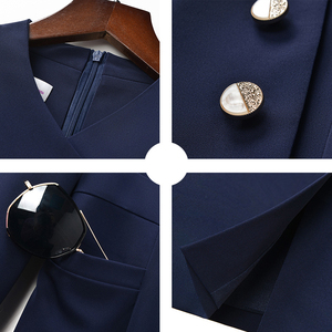 Uniforme d'hôtesse de l'air de luxe unisexe, nouveau 100% polyester à la mode - Product Image 5