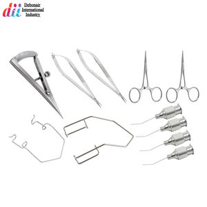 Juego de instrumentos microquirúrgicos de acero inoxidable, pinzas y tijeras Castroviejo para ojos de calidad superior, instrumentos quirúrgicos médicos - Product Image 4