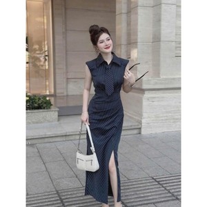 Conjunto largo elegante para niña, conjunto de 2 piezas, ropa, precio de fábrica, informal, lavable, embalaje personalizado, fabricante de Vietnam, elástico - Product Image 3