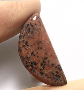 Attrayant acajou obsidienne Cabochon forme fantaisie pour la fabrication de bijoux lisse poli acajou obsidienne pierre précieuse cadeau pour elle - Product Image 3
