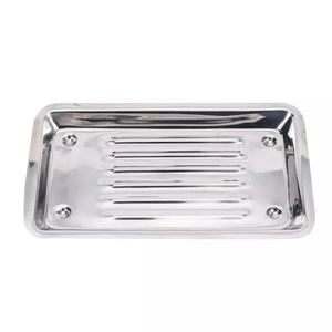 MEILLEUR plateau de salle de chirurgie médicale d'hôpital Instruments de table chirurgicaux Plateau de pansement Plateau d'instrument chirurgical en acier inoxydable - Product Image 3