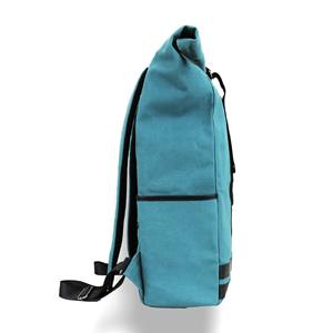 Mochila para Portátil Unisex de Lona Impermeable Vegana Estilo Vintage Pugmark, con Correa de Hombro Arqueada, Función Antirrobo, Respaldo Suave, 24L - Product Image 3
