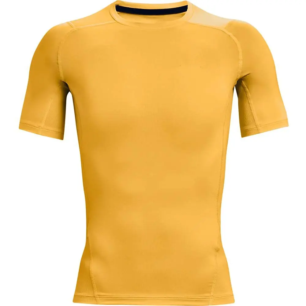 पुरुषों के लिए गर्मी गियर लघु आस्तीन संपीड़न शर्ट, खेल कपड़े Baselayer टी शर्ट में सबसे ऊपर, एथलेटिक कसरत शर्ट Mens Activewear