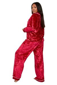 เซตชุดนอนผ้าซาตินสำหรับผู้หญิงแขนยาวมีโลโก้ด้านหน้าระบายอากาศได้และเนื้อผ้าแห้งเร็วสวมใส่สบายสบาย - Product Image 3