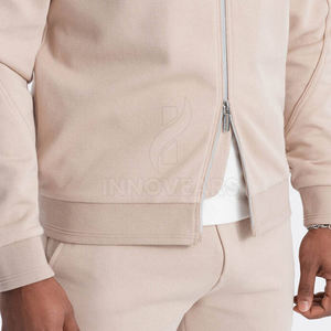 New Design Men's Windbreaker Short Sets in Solid Colors Streetwear Fitness Sportswear Printed <b>Nylon</b> <b>Fabric</b> - Product Image 5