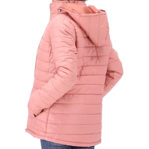 Veste d'hiver à bulles à fermeture éclair personnalisée de haute qualité pour femmes Nouvelle veste matelassée respirante à manches longues pour femmes 2026 - Product Image 3