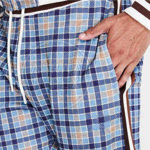 ชุดวอร์มผ้าฝ้ายกันลมสำหรับผู้ชายไซส์พิเศษชุดวอร์มผ้าฝ้ายโพลีเอสเตอร์ปรับแต่งโลโก้ได้ - Product Image 6