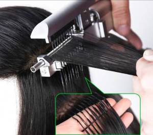 Máy nối tóc nhanh 6D thông minh với kìm, nối tóc không để lại vết tích, đầu tóc được chải kỹ, máy nối tóc - Product Image 2