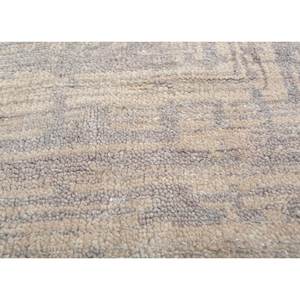 Uvenuti AKWB-1009 Ivory Hand Knotted Wool Bamboo Silk Rug Abstract <b>Rectangular</b> Hallway for Home Bedroom Viscose Handmade - Product Image 3