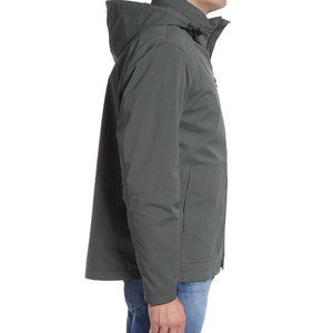 Veste coupe-vent à manches longues personnalisée pour hommes, caractéristiques coupe-vent respirantes, matériau polyester/coton prêt pour l'hiver, taille haute - Product Image 4