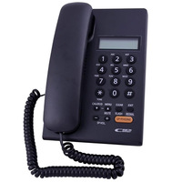 Téléphone de bureau filaire avec identification de l'appelant Téléphone PSTN