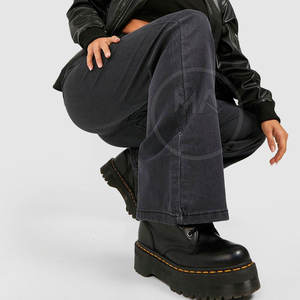 กางเกงยีนส์ขายาวสำหรับผู้หญิงกางเกงยีนส์สำหรับใส่เล่นกีฬาใช้ในฤดูหนาว - Product Image 6