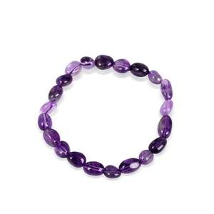 เจลิยา เซเรนิตี้สร้อยข้อมือยางยืดอเมทิสต์ธรรมชาติ-กำไลคริสตัล - Product Image 1