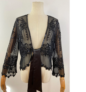 Vestidos Casuales de Verano para Mujer con Cuentas, Borde Libre, Transpirables, Sostenibles, con Lentejuelas, Largos, Finos, con Forro, Chaqueta Gratis - Product Image 3