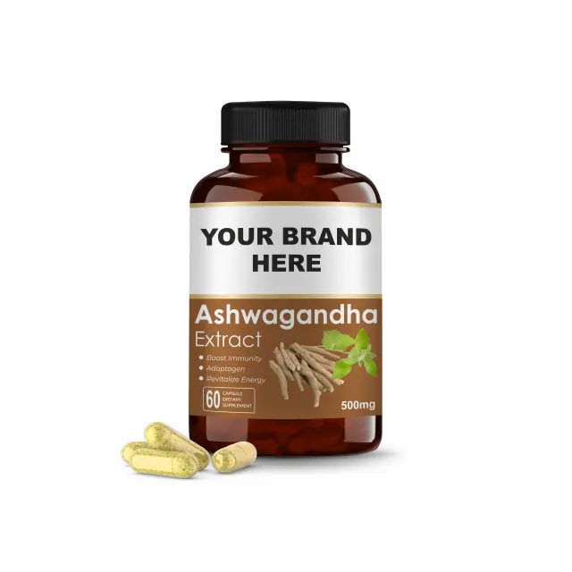 100% Pure En Natuurlijke Ashwagandha Wortel Extract Capsules | Vegetarische Capsules | Puur Extract | Immuniteit |