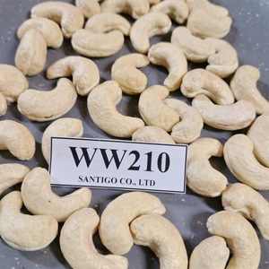 ถั่วแซนติโกและเมล็ดเม็ดมะม่วงหิมพานต์ดิบ WW210ไม่ต้องเสียภาษี W210เม็ดมะม่วงหิมพานต์ - Product Image 1