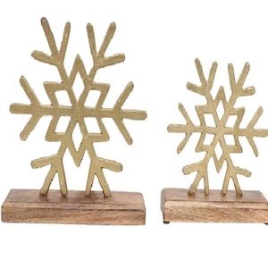 Pantalla de la mejor calidad Sweet Home para decoración del hogar con casa de madera de mango y texto de aluminio para el hogar - Product Image 4