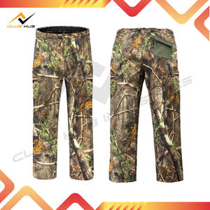 Ensemble veste et pantalon de chasse pour homme, imperméable, respirant, en toile, doublure chaude, imprimé camouflage, vêtements de chasse d'extérieur - Product Image 4